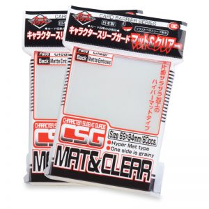 KMC Oversleeves Character guard MAT & Clear